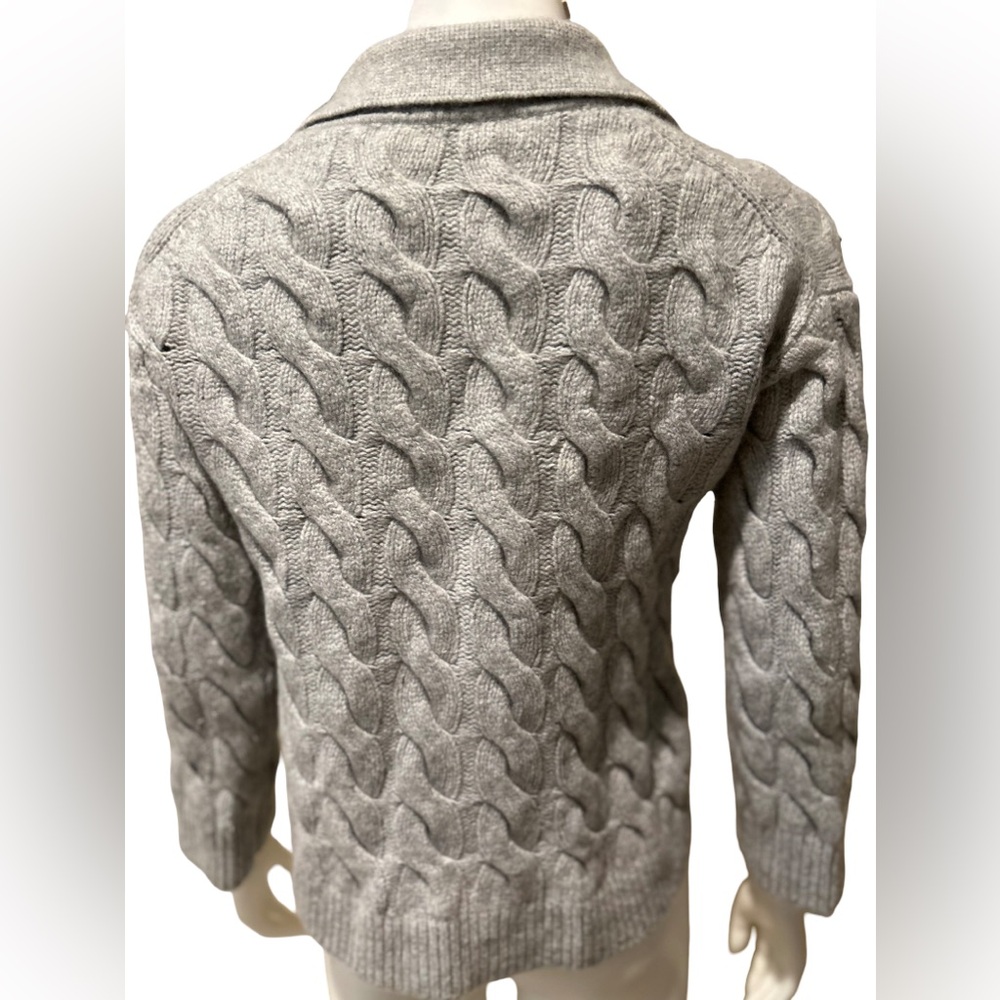 The Row Gray Cable Knit Sweater - Picture 3 of 7